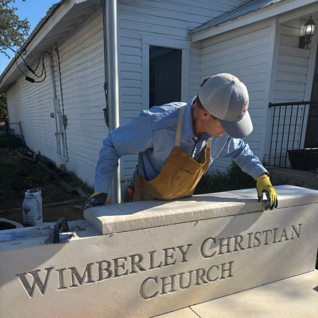 ash masonry stoneworks wimberley christian church (1)