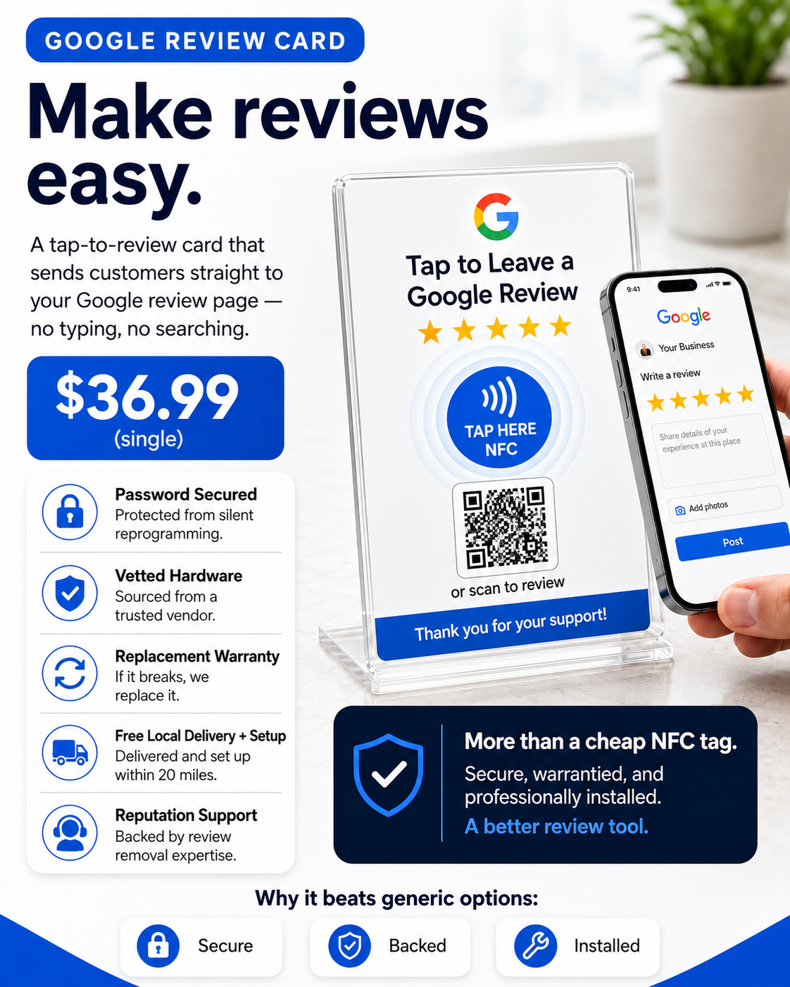 Google Review Card